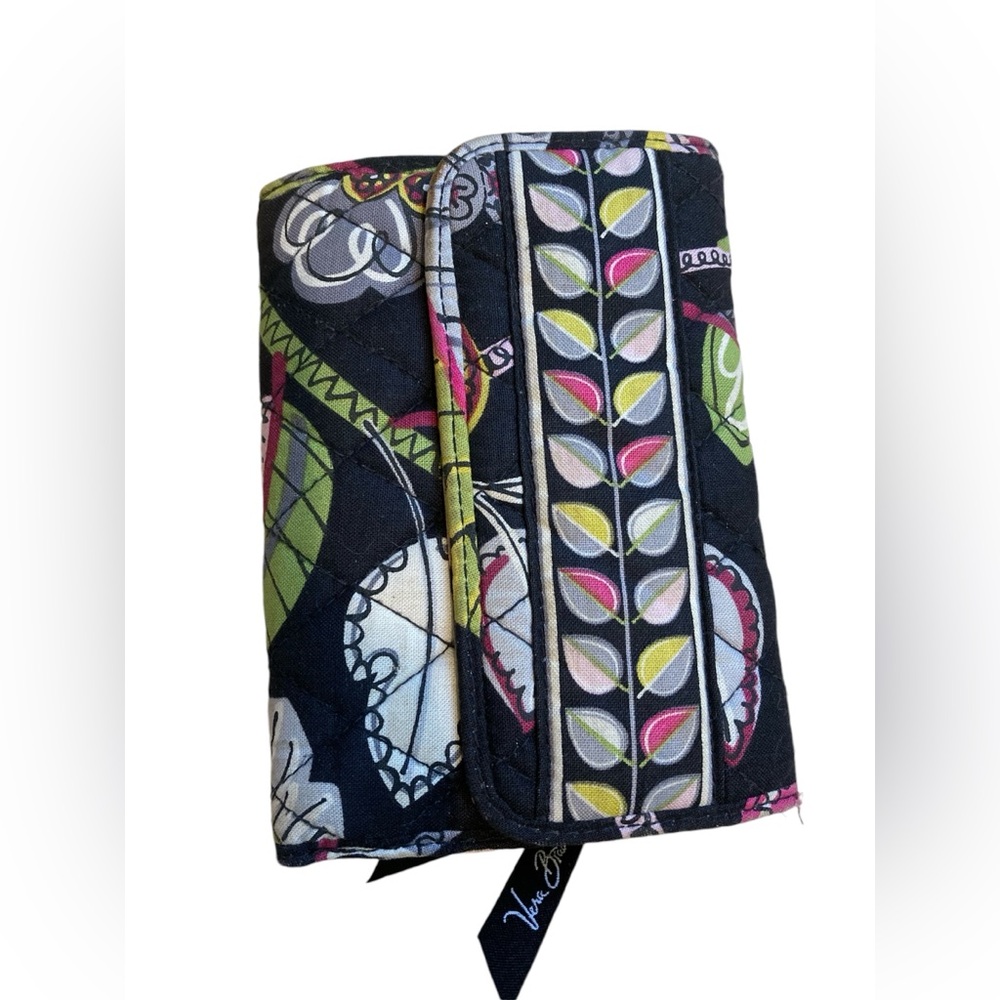 Vera Bradley Floral Leaves Wallet